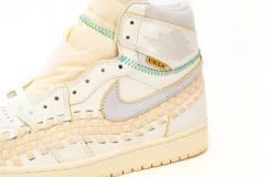 [plus size shoes]@j1 Retro High OG SP Union LA Bephie's Beauty Supply Woven FD2565-100