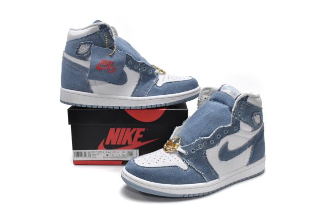 [plus size shoes]@j1 Retro High OG Denim DM9036-104