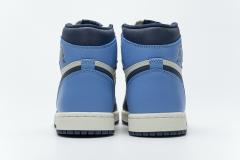 [plus size shoes]Air @j1 Retro High Obsidian UNC 555088-140
