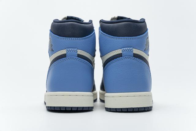 [plus size shoes]Air @j1 Retro High Obsidian UNC 555088-140