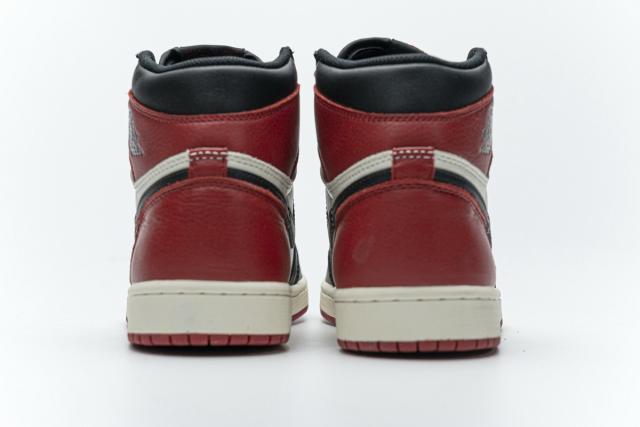 ［plus-size shoes]Air @j1 Retro High Bred Toe 555088-610