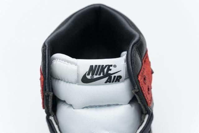 [plus size shoes]Air @j1 Retro High Satin Black Toe CD0461-016