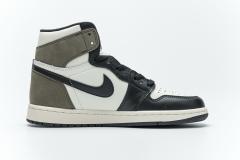 [plus size shoes]Air @j1 Retro High Dark Mocha 555088-105