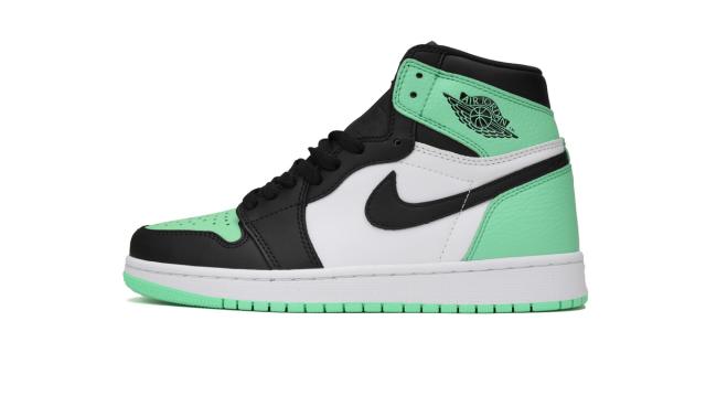[plus size shoes]@j1 Retro High OG Green Glow DZ5485-130