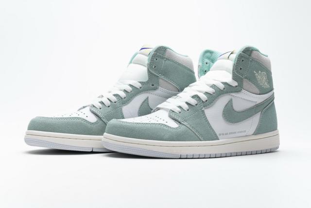 [plus size shoes]Air @j1 Retro High Turbo Green 555088-311