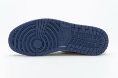 [plus-size shoes]Air @j1 Retro High Union Los Angeles Blue Toe BV1300-146
