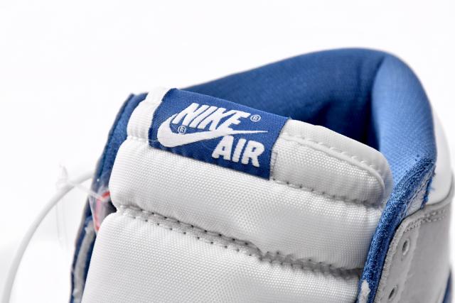 [plus size shoes]Air @j1 Retro High OG True Blue DZ5485-410