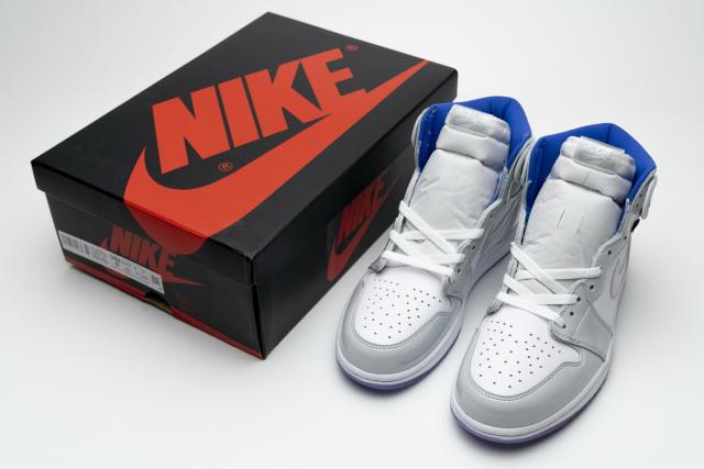[plus-size shoes]Air @j1 Retro High Zoom White Racer Blue CK6637-104