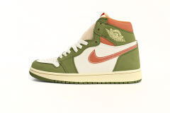 [plus size shoes]Air @j1 Retro High OG Craft  Celadon  FB9934-300