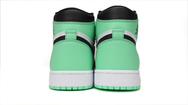 [plus size shoes]@j1 Retro High OG Green Glow DZ5485-130