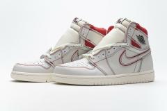 [plus size shoes]Air @j1 Retro High Phantom Gym Red 555088-160