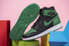 [plus size shoes]Air @j1 Retro High Pine Green Black 555088-030