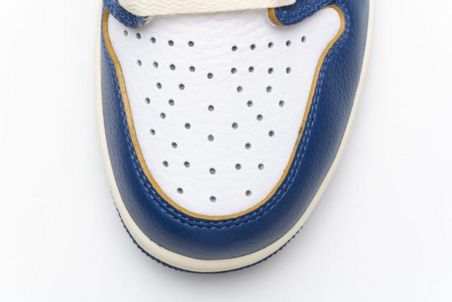 [plus-size shoes]Air @j1 Retro High Union Los Angeles Blue Toe BV1300-146