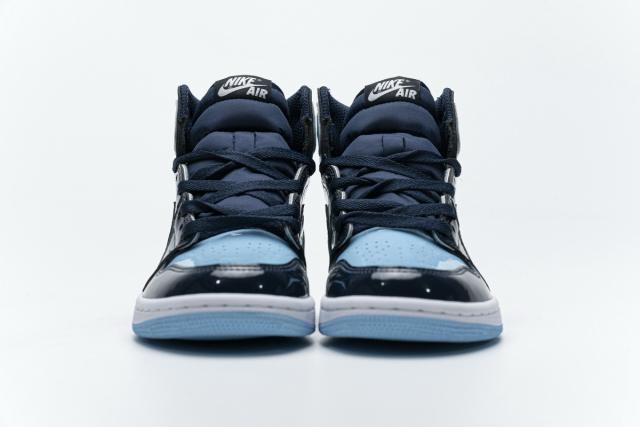 [plus size shoes]Air @j1 Retro High UNC Patent CD0461-401