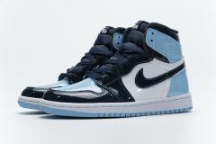 [plus size shoes]Air @j1 Retro High UNC Patent CD0461-401