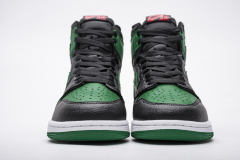 [plus size shoes]Air @j1 Retro High Pine Green Black 555088-030