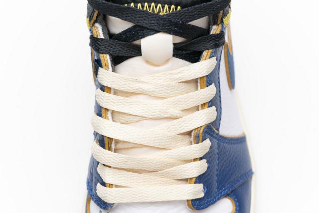 [plus-size shoes]Air @j1 Retro High Union Los Angeles Blue Toe BV1300-146