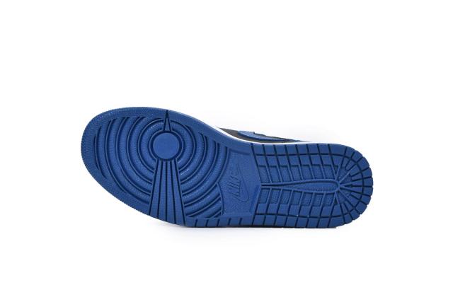 [plus size shoes]@j1 Retro High OG Dark Marina Blue 555088-404