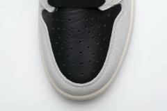 [plus size shoes]Air @j1 Retro High Neutral Grey Hyper Crimson 555088-018