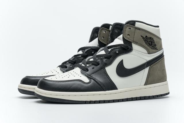 [plus size shoes]Air @j1 Retro High Dark Mocha 555088-105