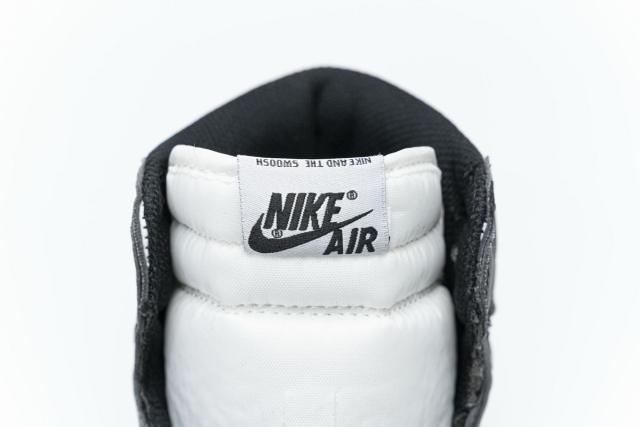 [plus size shoes]Air @j1 Retro High Black White 555088-010