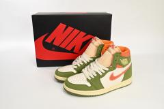 [plus size shoes]Air @j1 Retro High OG Craft  Celadon  FB9934-300