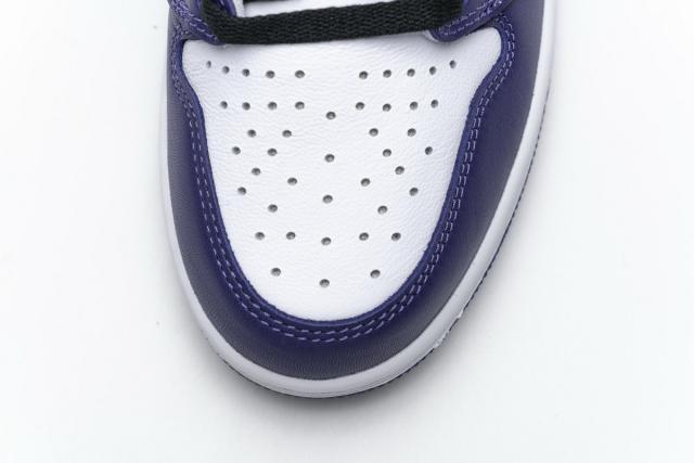 ［plus-size shoes]Air @j1 Retro High Court Purple White 555088-500