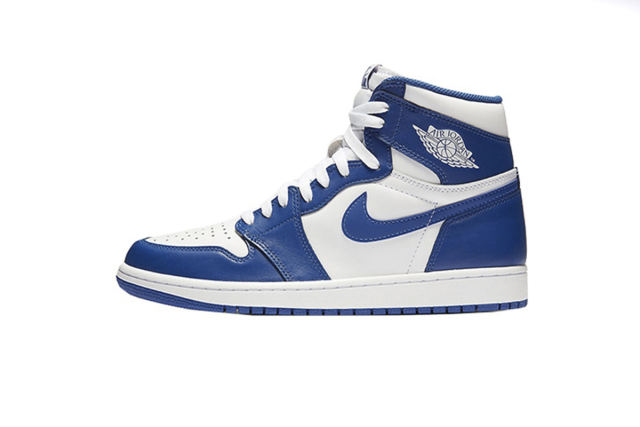 [plus size shoes]Air @j1 Retro High Storm Blue  555088-127