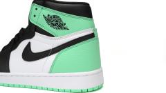 [plus size shoes]@j1 Retro High OG Green Glow DZ5485-130