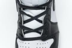[plus size shoes]Air @j1 Retro High Satin Black Toe CD0461-016