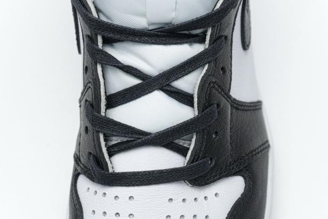 [plus size shoes]Air @j1 Retro High Satin Black Toe CD0461-016