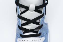 [plus-size shoes]Air @j1 Retro High White University Blue Black 555088-134