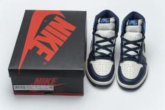 [plus size shoes]Air @j1 Retro High Obsidian UNC 555088-140