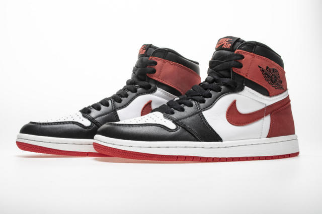 [plus size shoes]Air @j1 Retro High Track Red 555088-112