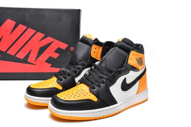 [plus size shoes]Air @j1 Retro High OG Yellow Toe 555088-711