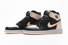[plus size shoes]Air @j1 Retro High Black Crimson Tint 555088-081