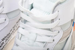 [plus size shoes]Air @j1 Retro High OW  White AQ0818-100
