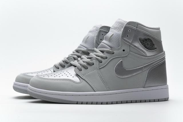 ［plus-size shoes]Air @j1 Retro High CO Japan Neutral Grey DC1788-029