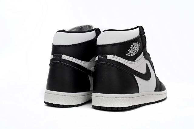 [plus size shoes]@j1 Retro High 85 Black White BQ4422-001