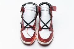 [plus size shoes]Air @j1 Retro High OW  Chicago AA3834-101