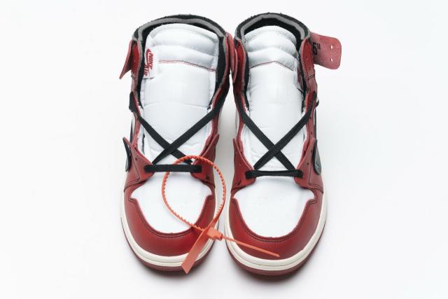 [plus size shoes]Air @j1 Retro High OW  Chicago AA3834-101