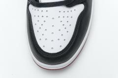 [plus size shoes]Air @j1 Retro High Satin Black Toe CD0461-016