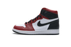 [plus size shoes]Air @j1 Retro High Satin Snake Chicago CD0461-601
