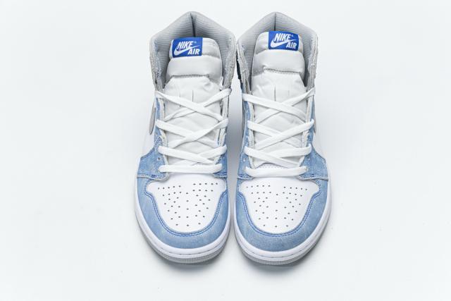 [plus size shoes]Air @j1 Retro High OG Hyper Royal 555088-402