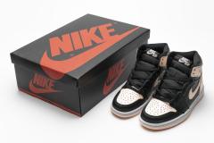 [plus size shoes]Air @j1 Retro High Black Crimson Tint 555088-081