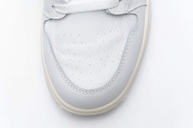 [plus size shoes]Air @j1 Retro High OW  White AQ0818-100