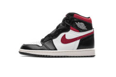 [plus size shoes]Air @j1 Retro High Black Gym Red 555088-061