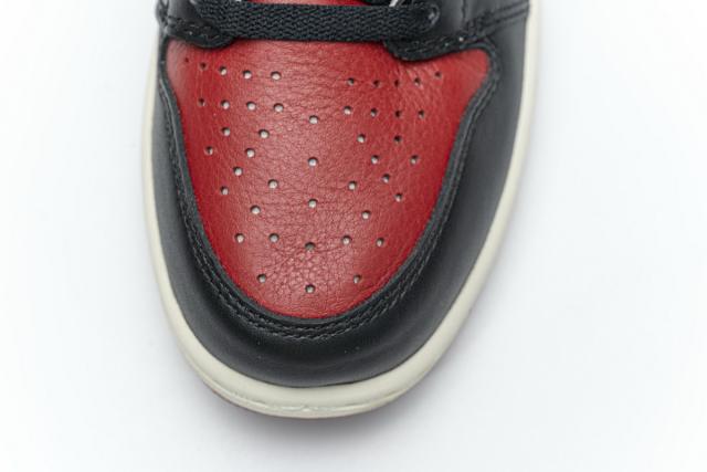 ［plus-size shoes]Air @j1 Retro High Bred Toe 555088-610