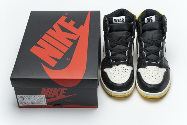 [plus size shoes]Air @j1 Retro High Not for Resale Varsity Maize 861428-107