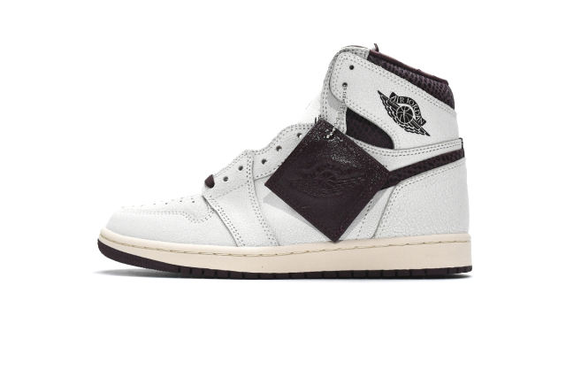 [plus size shoes]Air @j1 Retro High OG Sail/Burgundy Crush DO7097-100